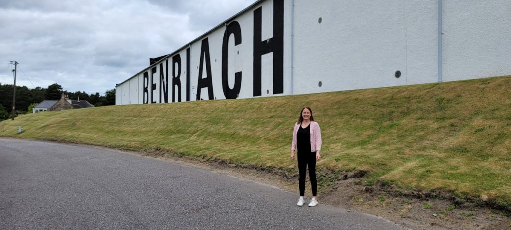 Benriach with Kim