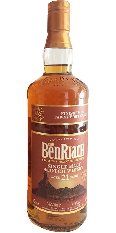 BenRiach 21 year Tawny Port finish