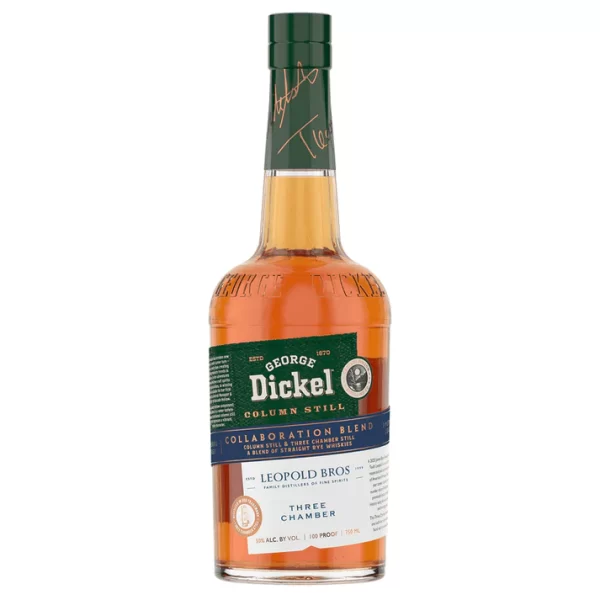 George Dickel x Leopold Bros. Column Still & Three Chamber Collaboration Blend Rye Whiskey