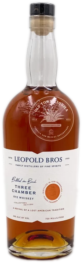 Leopold Bros Three Chamber Rye Whiskey 750ml